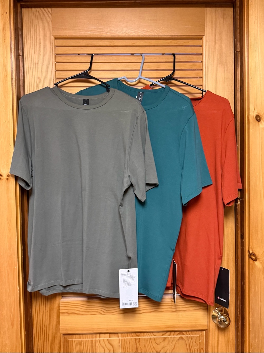 Lululemon Organic Cotton Classic-Fit T-Shirt Bundle | Men’s M | NWT | 3 Shirts